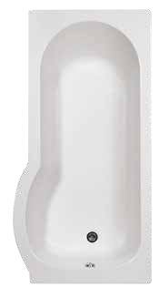 Shower Bath Suite P Shape