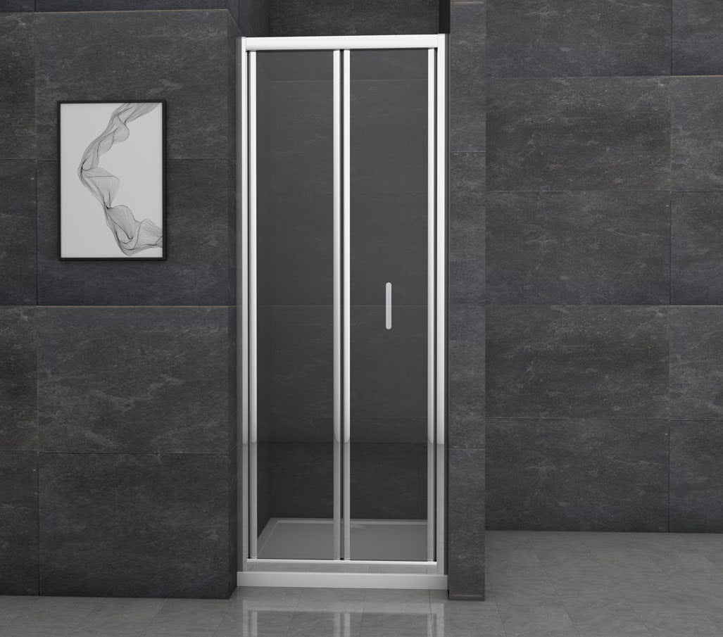 6+ Bi-Fold Shower Door; brochure range photograph