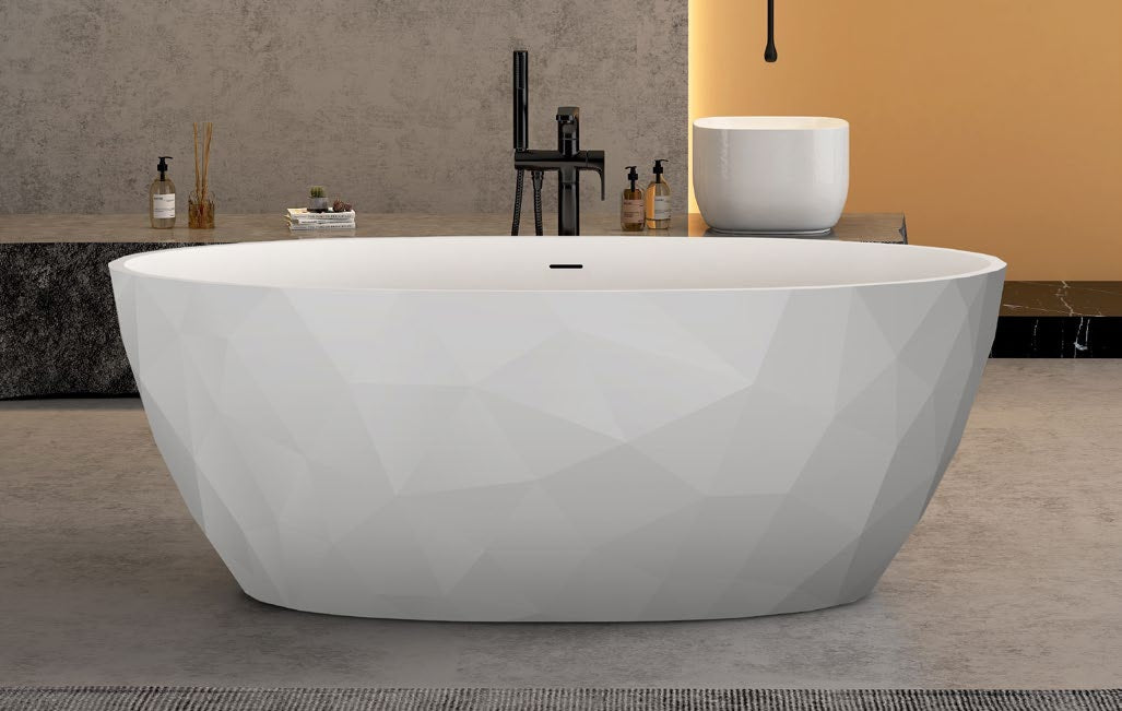 Crystal Freestanding Bath; 1700 x 800 mm; supplier brochure photograph