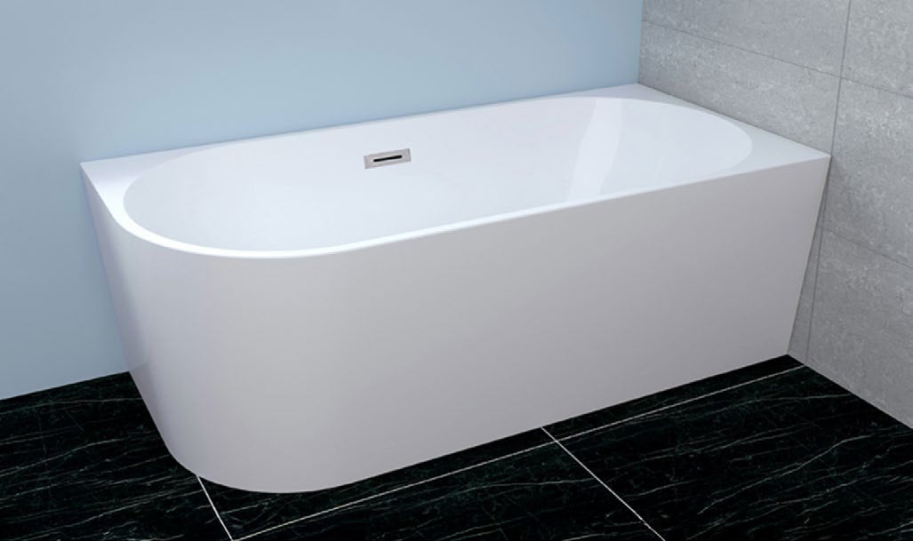 Jorja Freestanding Bath; 1700 x 800 mm, Right; supplier brochure photograph