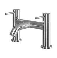 Oria Bath Filler; Chrome; supplier brochure photograph