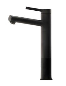 S304 Tall Basin Mixer; Black; supplier brochure photograph