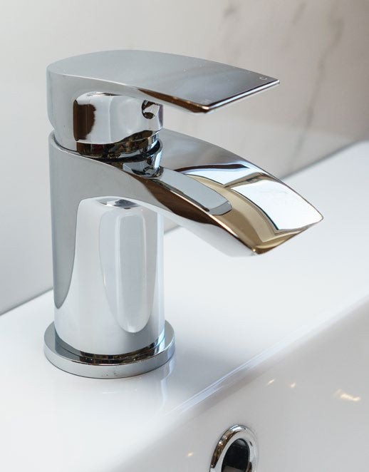 Jem Mini Mono Basin Mixer with Click Waste; Default Title; supplier brochure photograph