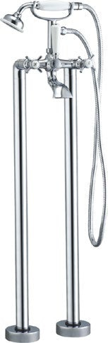 Victoria Freestanding Bath Shower Mixer; Default Title; supplier brochure photograph