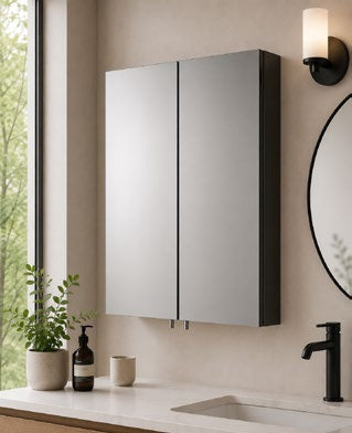 Dawley Double Door Mirror Cabinet — CAB015