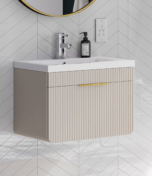 Aviary Wall Hung Drawer Unit & Basin — AY01CA