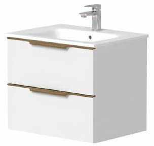 Aspen Wall Hung 2 Drawer Unit & Basin — AS01WH