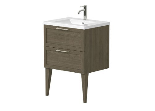 Ren Wall Hung 2 Drawer Unit, Basin & 2 Legs — RN02SO