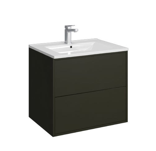 Noa Wall Hung 2 Drawer Unit & Basin — NO05MB