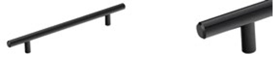 Avalon Bar Handle; Matt Black; brochure range photograph