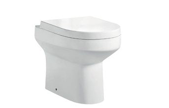 Bea Rimless Back to Wall Pan & Seat; {'Title': 'Default Title'}; supplier brochure photograph