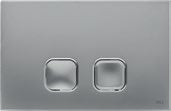 OLI Plain Flush Plate; {'Finish': 'Satin Chrome'}; supplier brochure photograph
