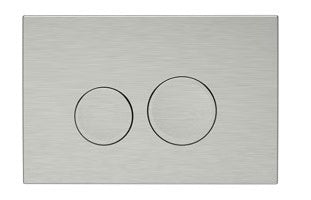 Wharfe Flush Plate; {'Finish': 'Brushed Nickel'}; supplier brochure photograph