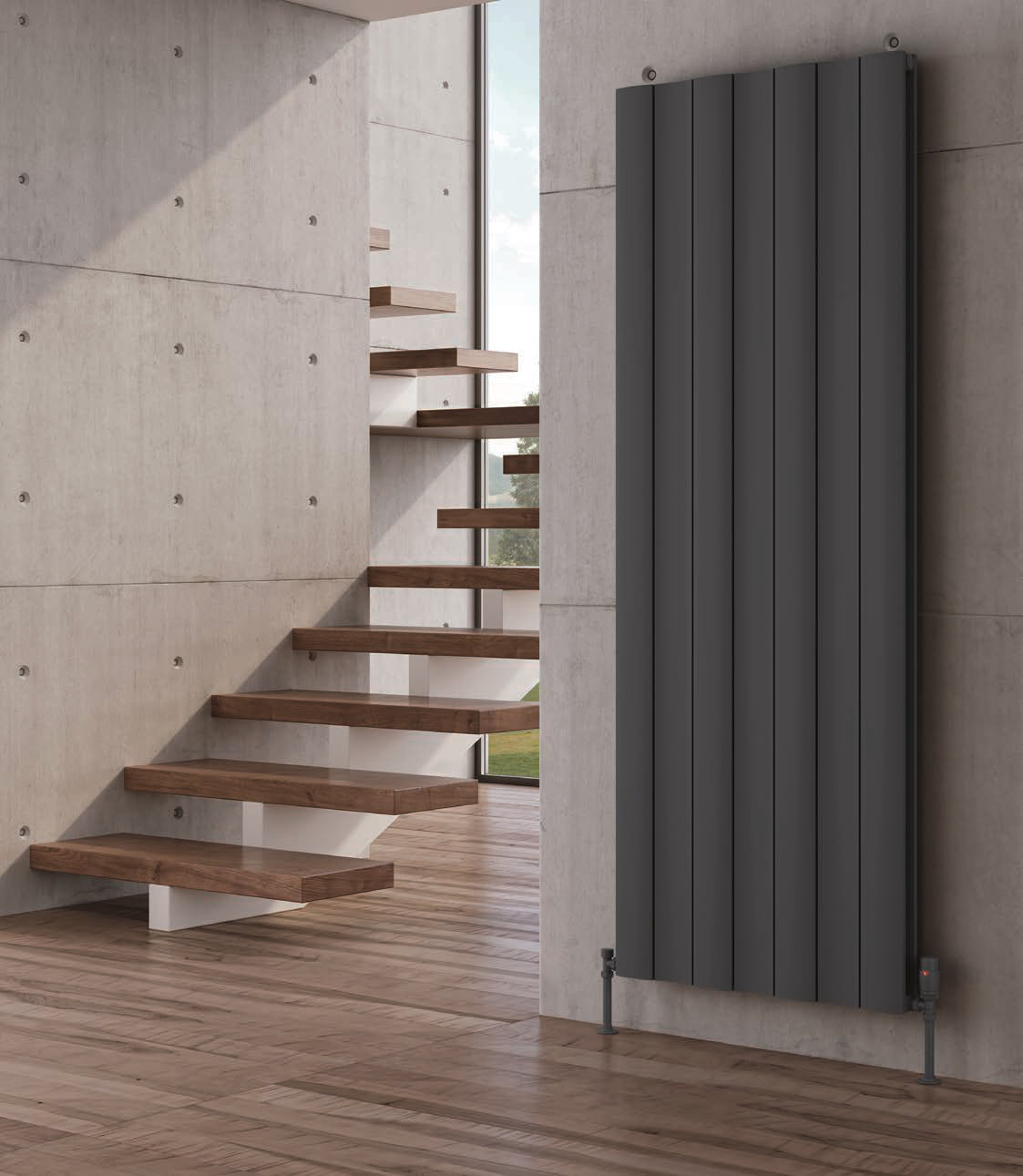 Reina Gio Double — Reina brochure page 105; Anthracite; pictured size 1800 x 660 mm