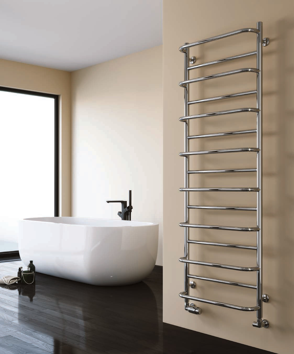 Reina Belbo — Reina brochure page 134; Polished Stainless Steel; pictured size 1540 x 530 mm