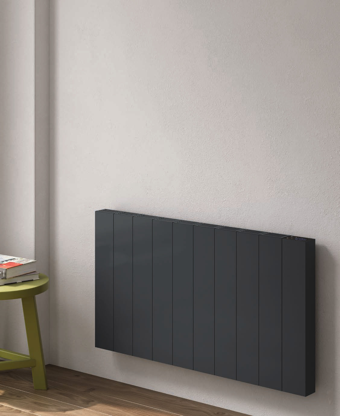 Reina Nika Horizontal — Reina brochure page 159; Anthracite; pictured size 500 x 907 mm