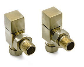 Reina Loge Angled Valves — Reina brochure page 175; Brushed