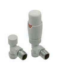 Reina Modal Trv Angled Valves — Reina brochure page 177; White
