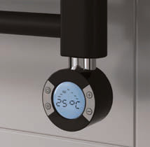 Reina Weekly Thermostatic Control Unit — Reina brochure page 180; Black
