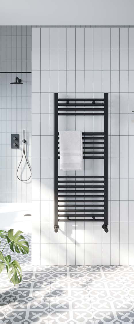 Strive Towel Radiator — genuine brochure model/range photograph