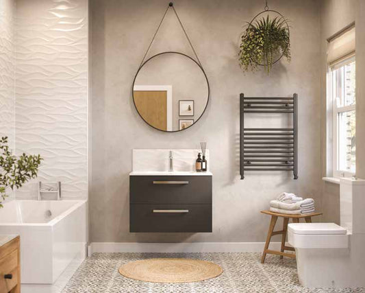 Standard Bath Suite with Wall hung unit
