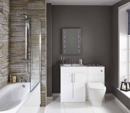 Combination furniture with bath