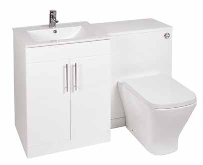 Combination furniture with bath