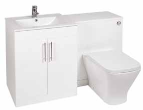 Combination furniture with bath