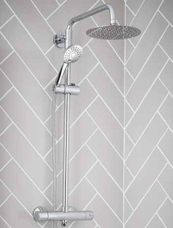 Shower Bath suite with Wall hung and P shape Bath