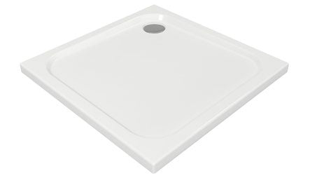 Lumira 50mm Square Shower Tray; brochure range photograph