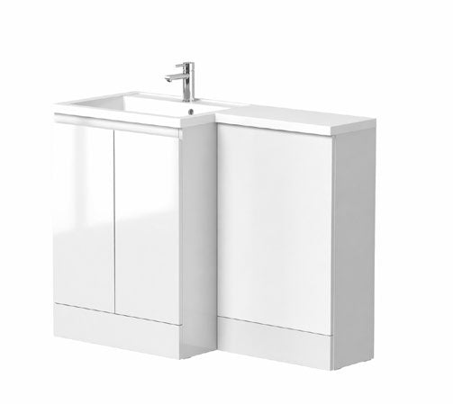Hana L-Shape Furniture Pack; brochure range photograph, handing shown is illustrative