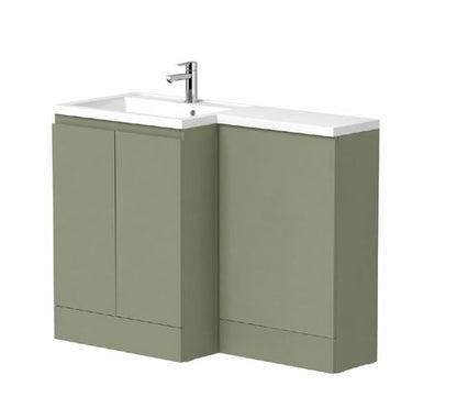 Hana L-Shape Furniture Pack; brochure range photograph, handing shown is illustrative