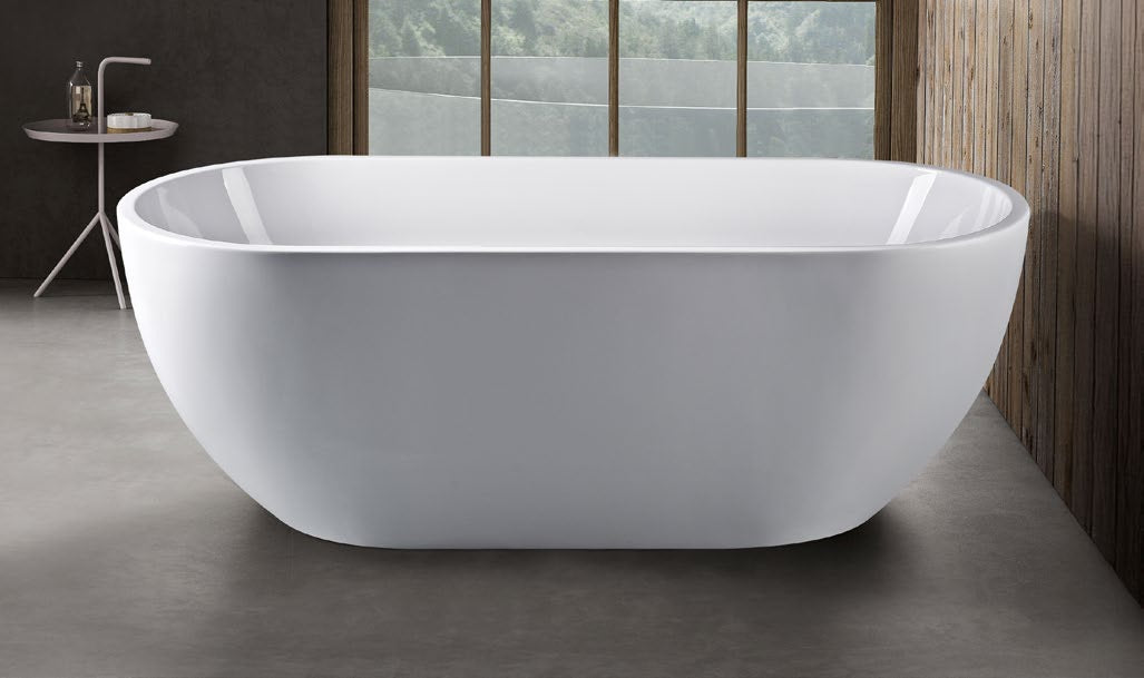 Lydia Freestanding Bath; 1800 x 800 mm; supplier brochure photograph