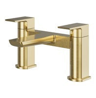 Olsen Bath Filler; Brushed Brass; supplier brochure photograph