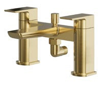 Olsen Bath Shower Mixer; Brushed Brass; supplier brochure photograph
