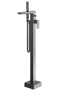 Olsen Freestanding Bath Shower Mixer; Gunmetal; supplier brochure photograph