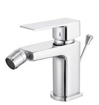 Olsen Mono Bidet Mixer with Pop-Up Waste; Chrome; supplier brochure photograph