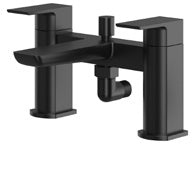 Olsen Bath Shower Mixer; Matt Black; supplier brochure photograph