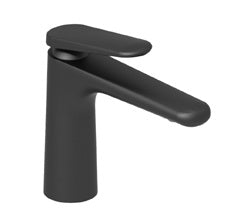 Paini Stone Basin Mixer with Click Waste; Black; supplier brochure photograph