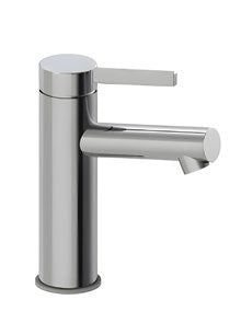 S304 Basin Mixer with Click Waste; Chrome; supplier brochure photograph