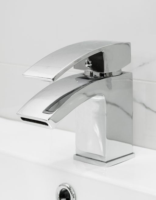 Emerald Mini Mono Basin Mixer with Click Waste; Default Title; supplier brochure photograph