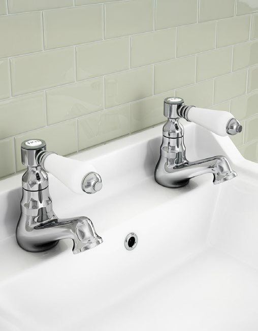 Royal Lever Basin Taps; Default Title; supplier brochure photograph