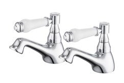 Royal Lever Bath Taps; Default Title; supplier brochure photograph