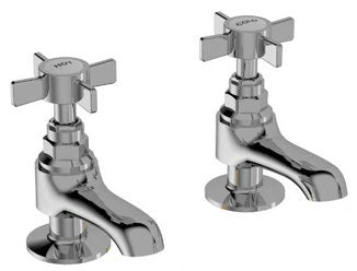 Royal Bath Taps; Chrome; supplier brochure photograph
