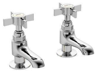 Royal Basin Taps; Chrome; supplier brochure photograph