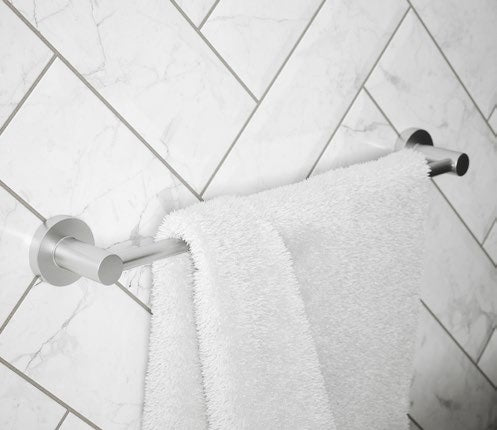 Argo Towel Rail; Stainless Steel; supplier brochure photograph