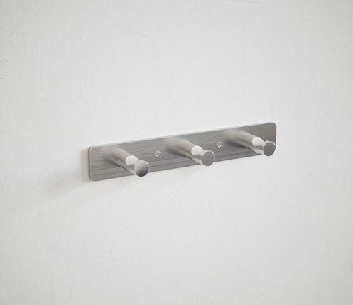 Argo 3 Peg Robe Hook; Aluminium; supplier brochure photograph