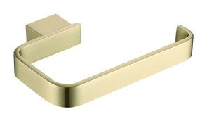 Aula Paper Holder; Brushed Brass; supplier brochure photograph