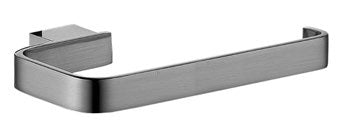Aula Towel Ring; Gunmetal; supplier brochure photograph