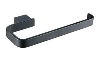 Verne Towel Rail; Matt Black; supplier brochure photograph